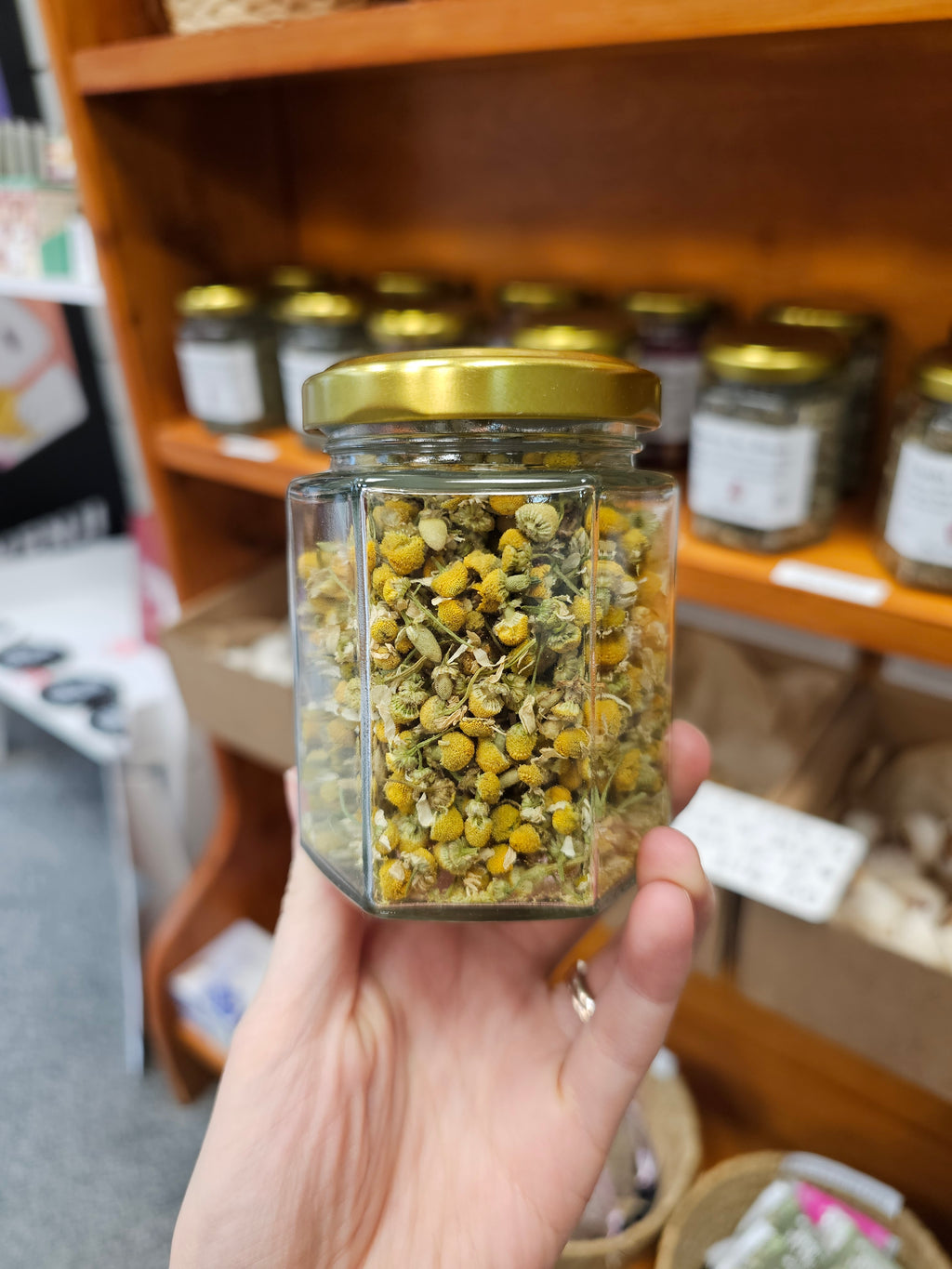 Chamomile Herb Jar