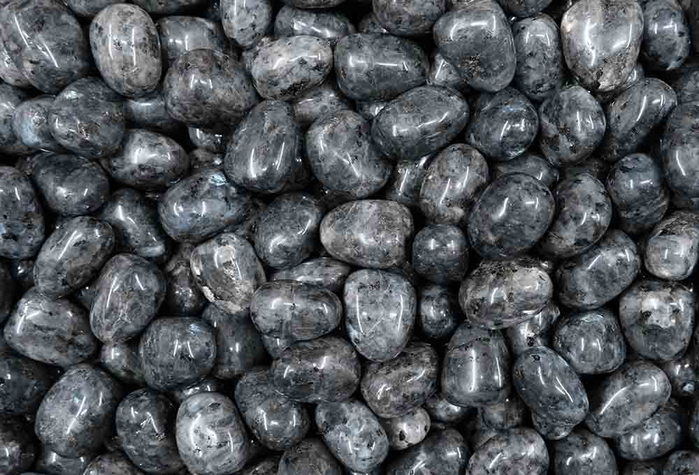 Larvikite Crystal Tumblestone