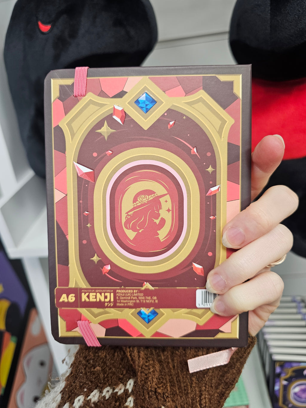 Red Gem A6 Journal