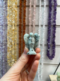 Kiwi Jasper Angel Carving
