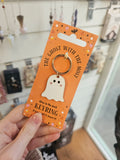 Ghost Glow in the Dark Keyring