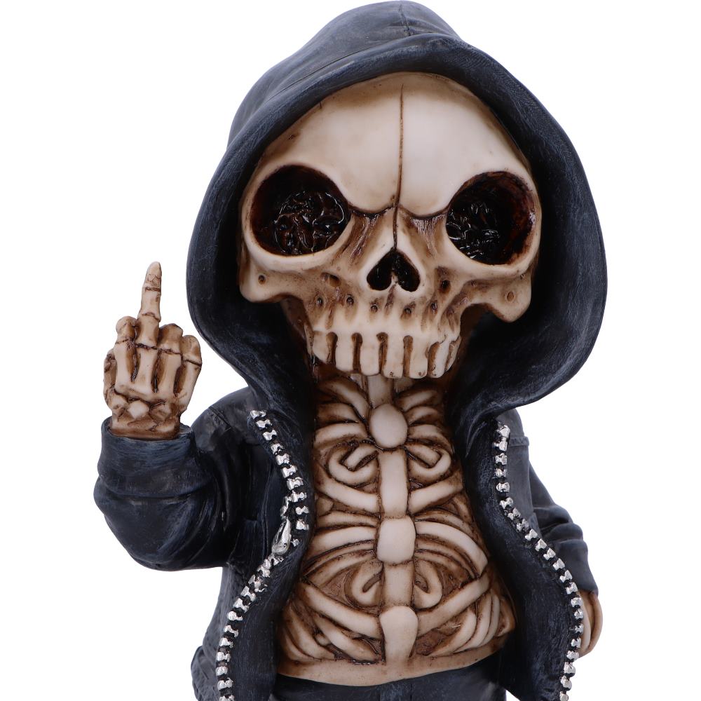 Skeleton Ornament - Flip The Bird