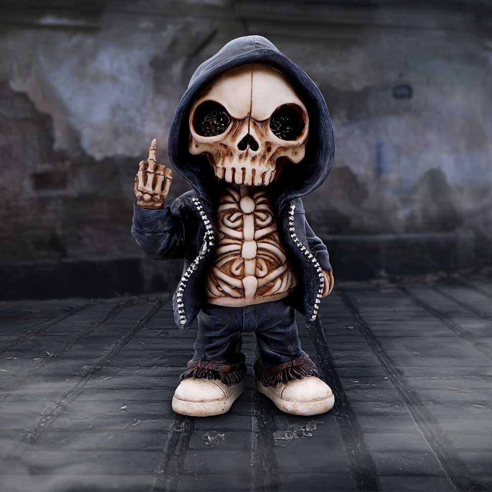 Skeleton Ornament - Flip The Bird